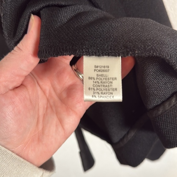 Skies are Blue Black Contrast Scrunch Cuff Knit Blazer Size 3X - Picture 6 of 9